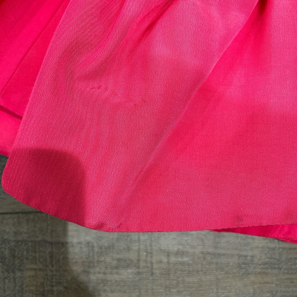 BACH MAI Framboise Volant Moiré Scoop Neck Mini Dress - Picture 7 of 10